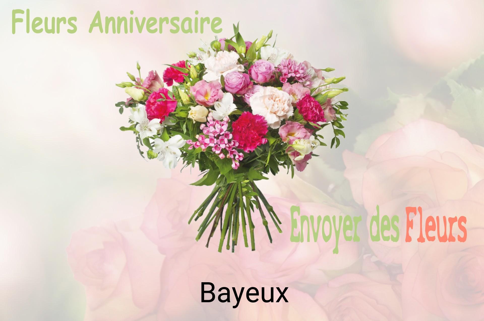 Bouquet de fleurs d’anniversaire livré à Bayeux